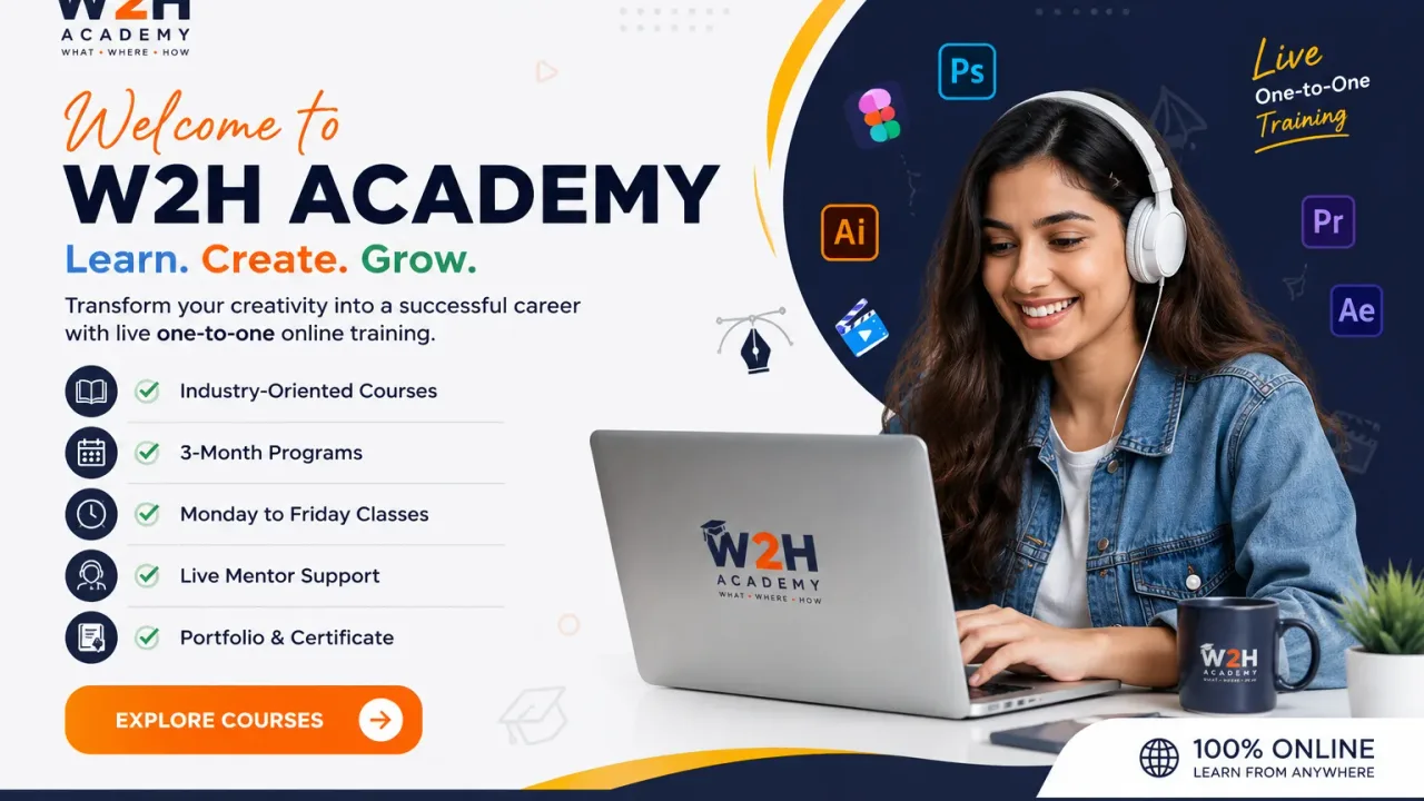 W2H Academy — Learn, Create, Grow