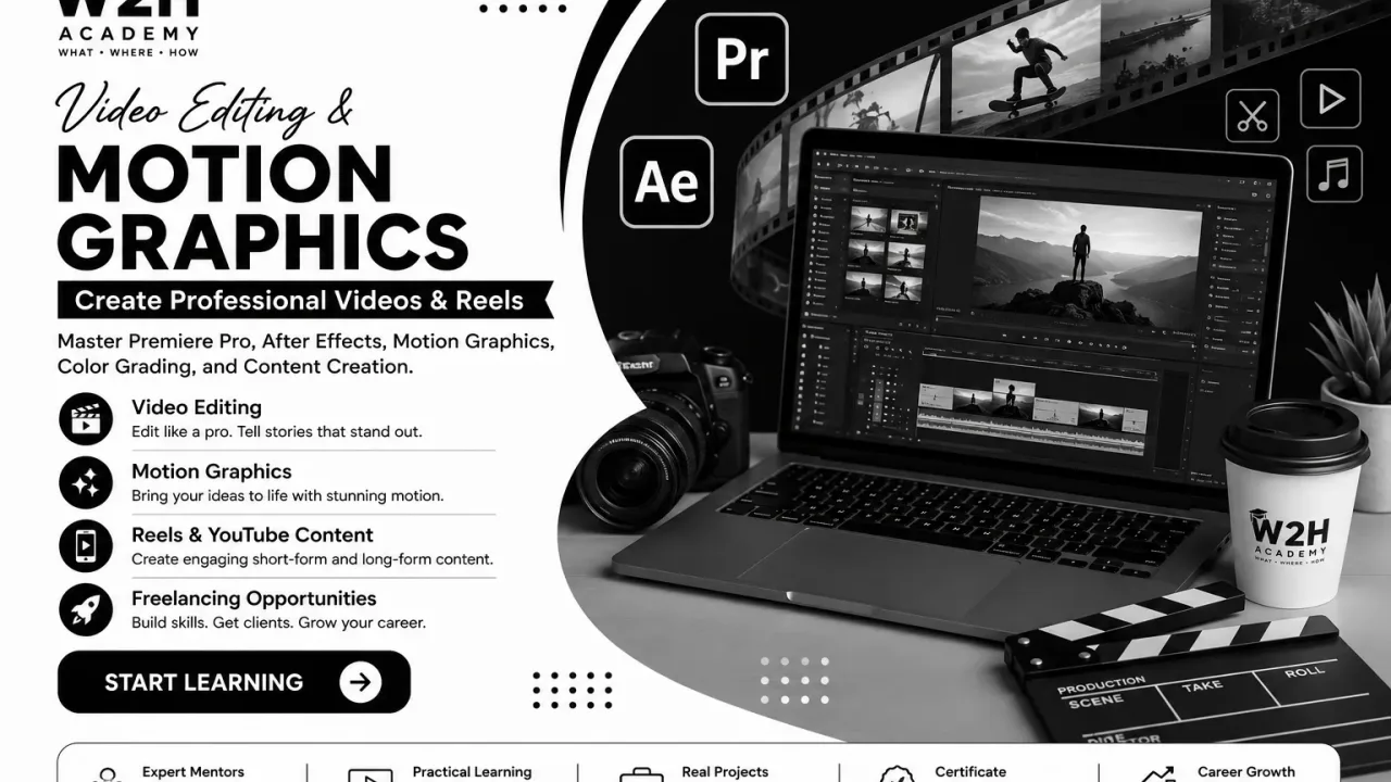 Video Editing & Motion Graphics